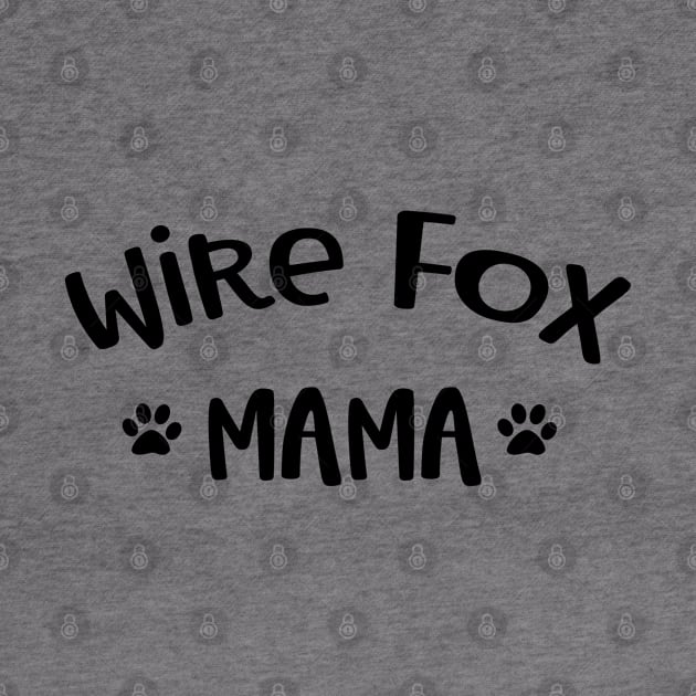 Wire Fox Terrier Mama by Imp's Dog House